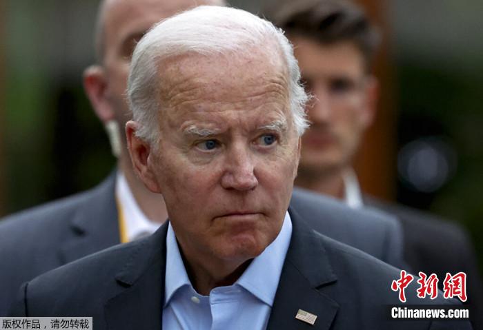 資料圖：美國總統(tǒng)拜登。