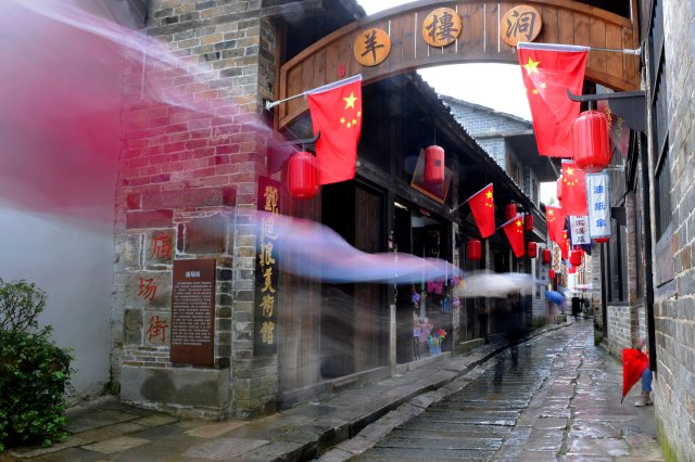 羊樓洞古鎮(zhèn)（供圖）