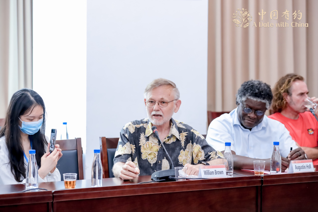 廈門大學(xué)外籍教師代表發(fā)言