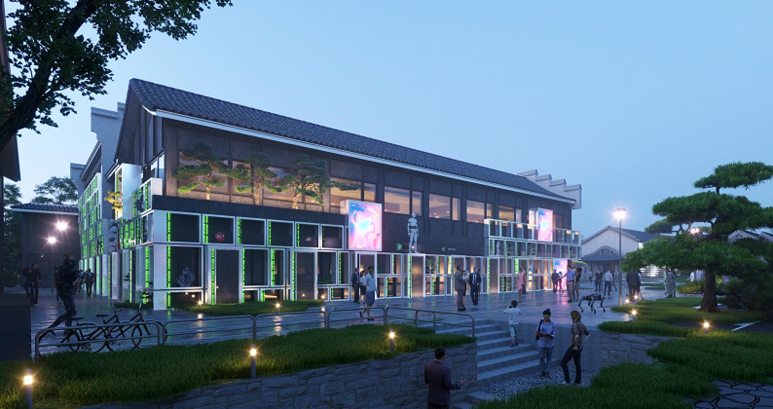 揚州“仙次元”效果圖