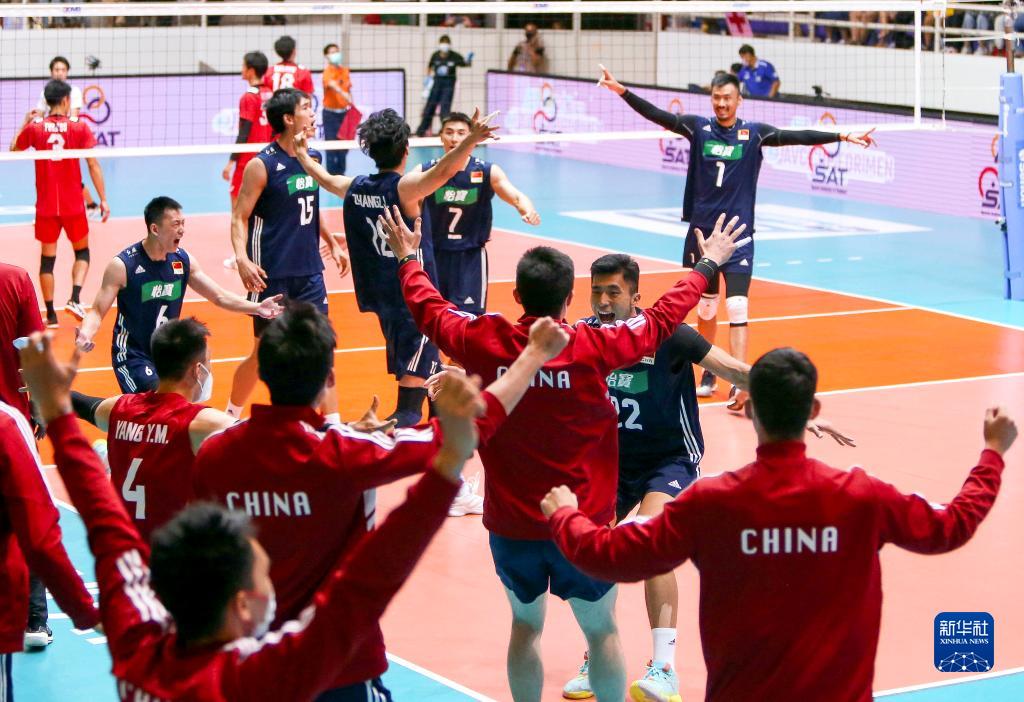 排球——男排亞洲杯:中國隊奪冠
