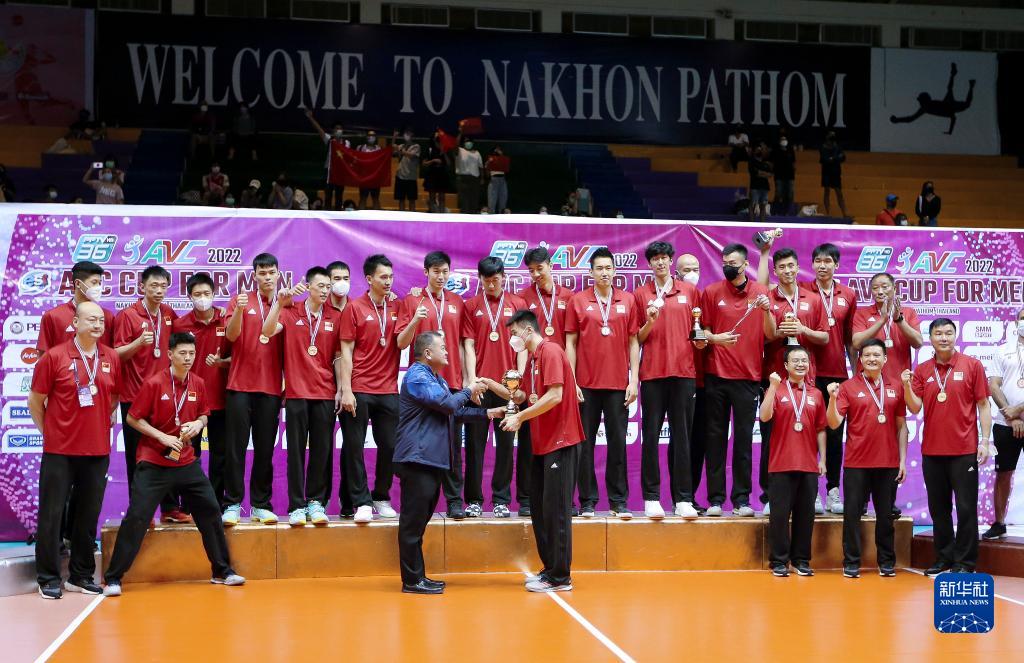 排球——男排亞洲杯:中國隊奪冠