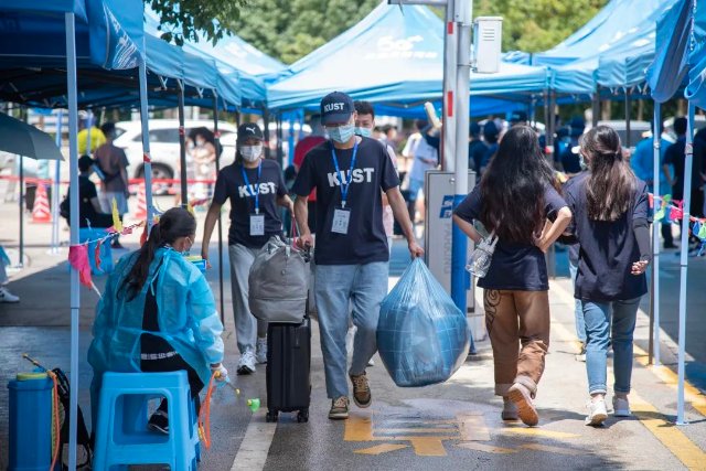 溫暖又有愛！云南多所大學“萌新”報到（圖片由學校提供）