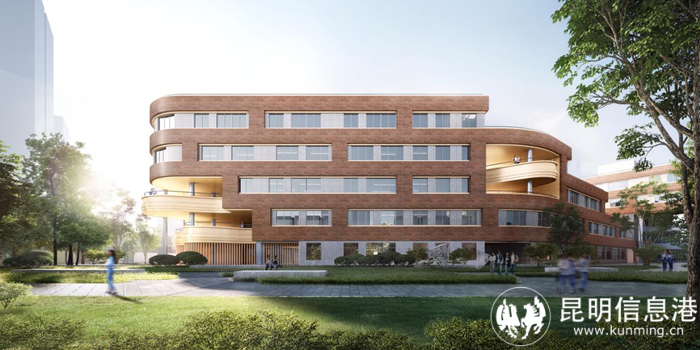 云大附中西山學校效果圖 云大附中西山學校效果圖