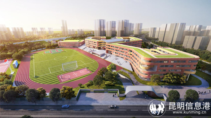 云大附中西山學校效果圖1 云大附中西山學校效果圖1