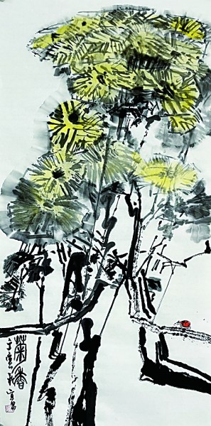 菊 跳脫秋生腕底香 菊 跳脫秋生腕底香