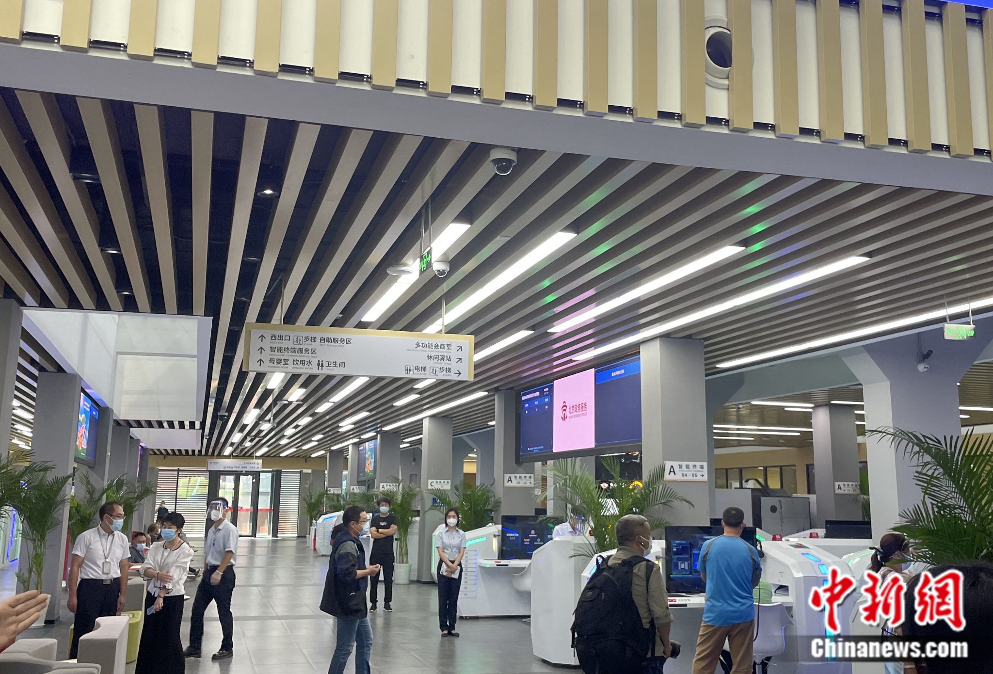 副中心政務(wù)服務(wù)中心。袁秀月 攝