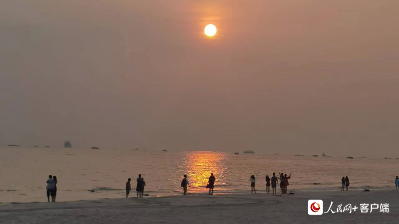 北海銀灘景區(qū)。劉鑫攝