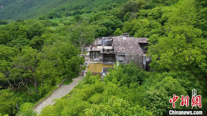 圖為范敏的民宿?！　秾毑亍芬曨l截圖 攝