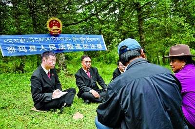 人民法庭，把司法溫暖送到群眾心坎上