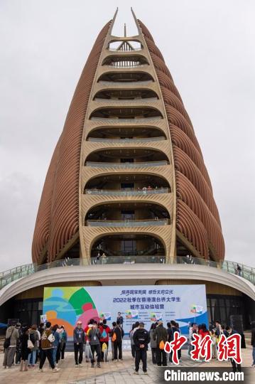 在蓉港澳臺僑大學(xué)生參觀成都熊貓基地?！⒅铱?攝