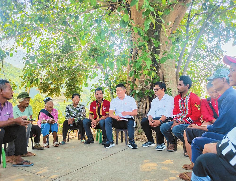 西盟縣開展黨的二十大精神進基層宣講活動
