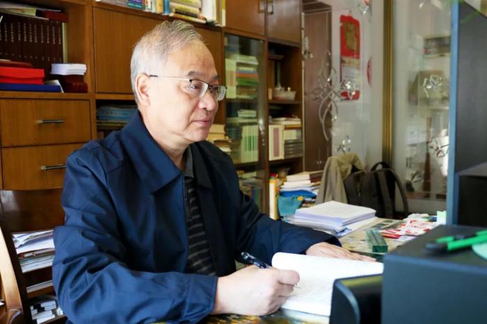 安徽歷史文化研究中心主任翁飛。張強(qiáng)攝