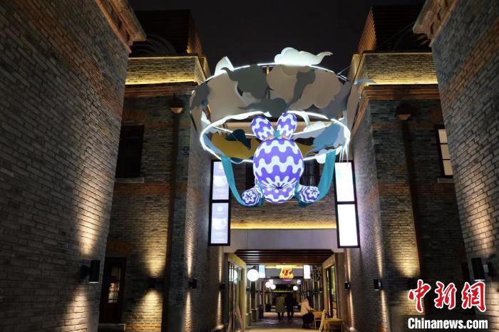 “潮兔春禧”新春燈會?！⊥躞?攝