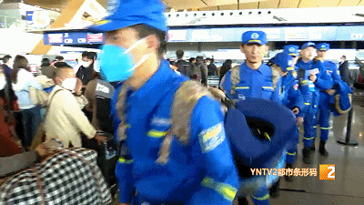 土耳其遭遇雙強(qiáng)震，昆明藍(lán)天救援隊馳援救災(zāi)6.gif