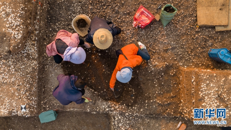 南古城村遺址發(fā)現(xiàn)完整的商周時期環(huán)壕聚落