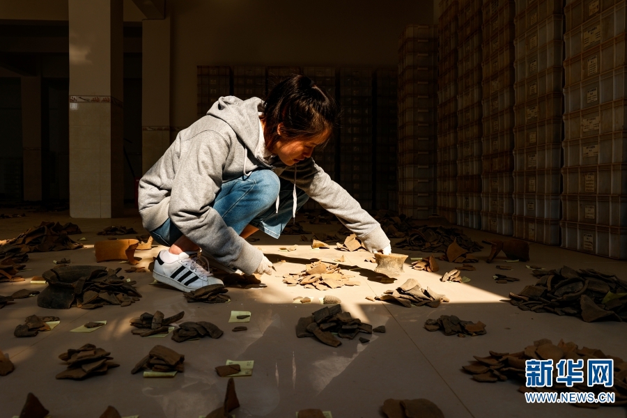 南古城村遺址發(fā)現(xiàn)完整的商周時期環(huán)壕聚落