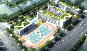 巫家壩片區(qū)首所小學(xué)效果圖 巫家壩片區(qū)首所小學(xué)效果圖