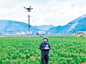 　無人機巡檢。 云南電網(wǎng)公司供圖