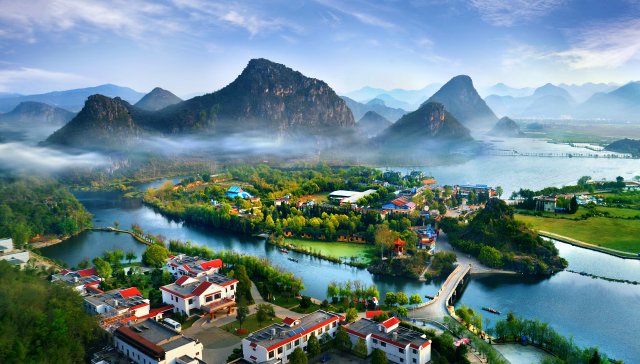 《錦繡》李成龍攝 生態(tài)文明建設(shè)的推進(jìn),讓丘北普者黑成為一幅美麗的畫卷.jpg