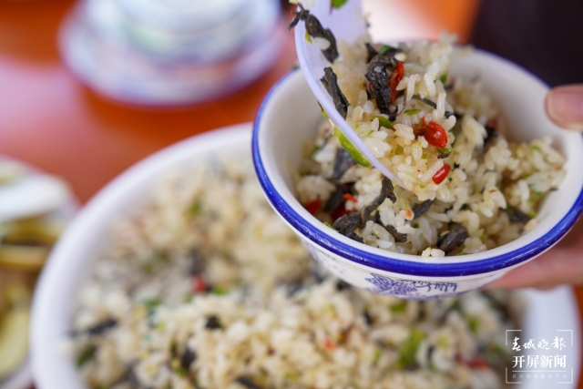 干巴菌炒飯 人間至味