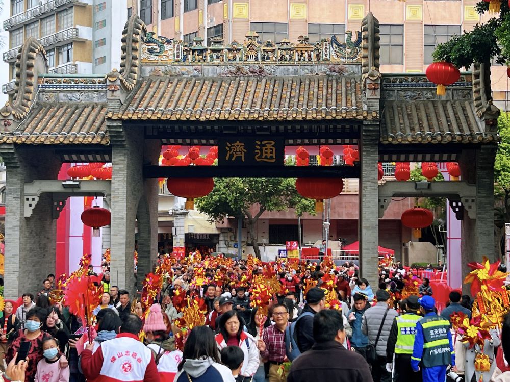 百萬游人“行通濟” 嶺南文化煥新韻