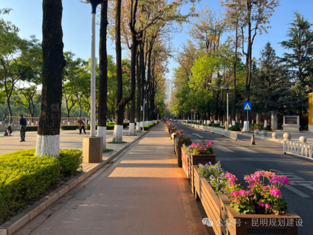 昆明翠湖城市綠道延展了（圖源 昆明規(guī)劃建設(shè)）