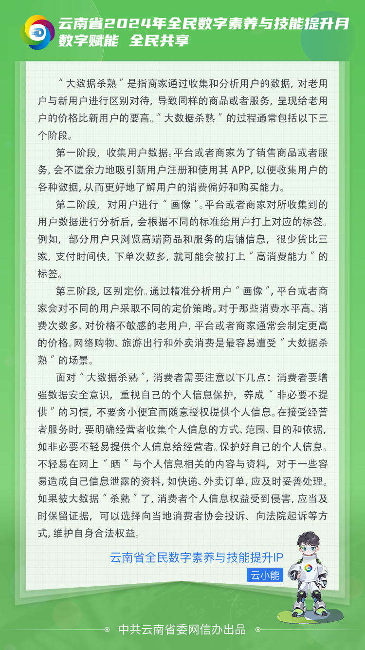 第23問 【內(nèi)容頁】數(shù)字學習-遇到“大數(shù)據(jù)殺熟”怎么辦？