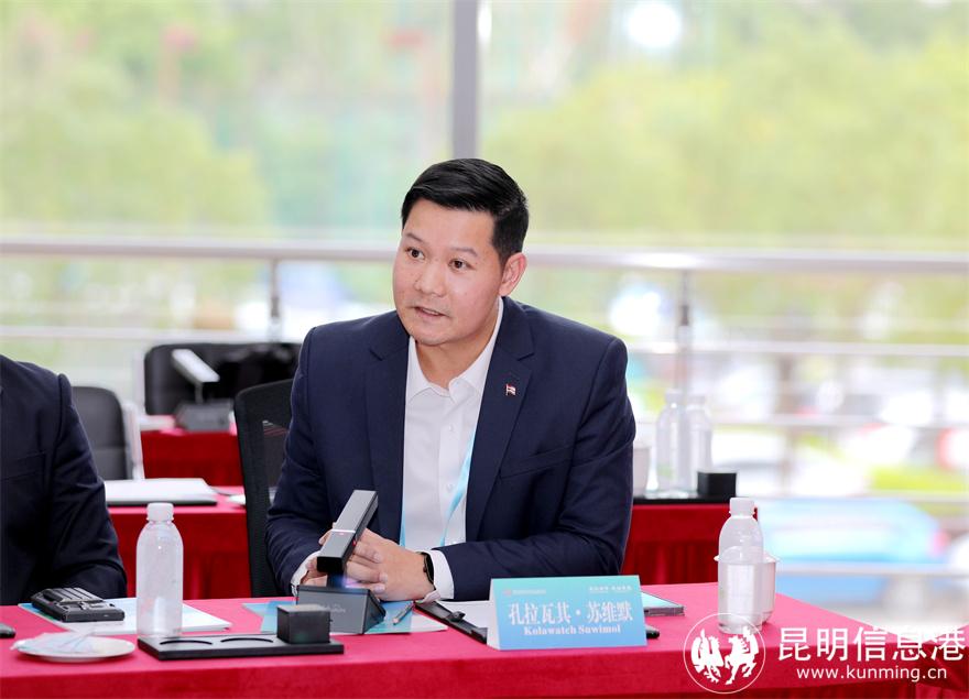 泰國孔帕塔納工程與建筑公司副總經(jīng)理孔拉瓦其·蘇維默。云南交投集團供圖