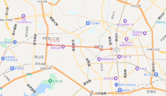 近期昆明市中心這些道路夜間半封閉施工1.png