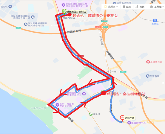 （采訪傳編輯）出行更便捷！昆明11條公交線路12月1日起調(diào)整 1.jpg
