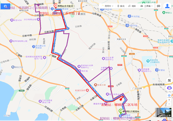 （采訪傳編輯）出行更便捷！昆明11條公交線路12月1日起調(diào)整 7.jpg