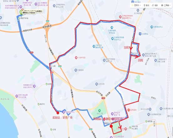（采訪傳編輯）出行更便捷！昆明11條公交線路12月1日起調(diào)整 8.jpg