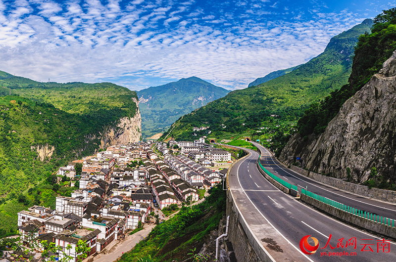 【圖6】云南鹽津豆沙古鎮(zhèn)。-幸東攝