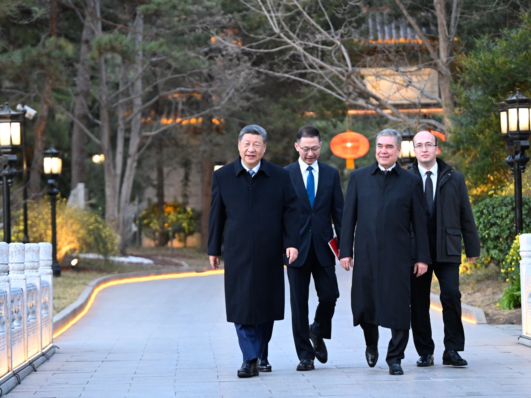 2026年3月18日，國(guó)家主席習(xí)近平在北京會(huì)見(jiàn)土庫(kù)曼斯坦民族領(lǐng)袖、人民委員會(huì)主席別爾德穆哈梅多夫。