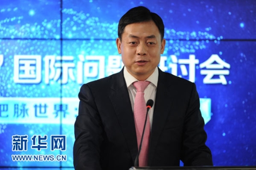 中國人民大學(xué)國際事務(wù)研究所所長、國際關(guān)系學(xué)院教授王義桅。新華網(wǎng)發(fā)