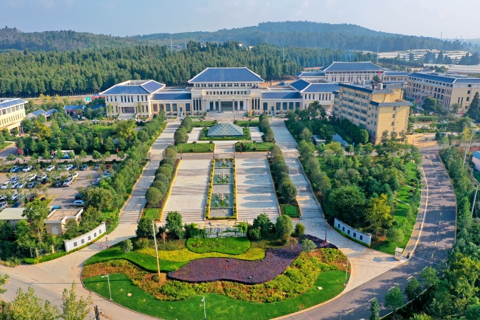 新館風(fēng)貌航拍圖