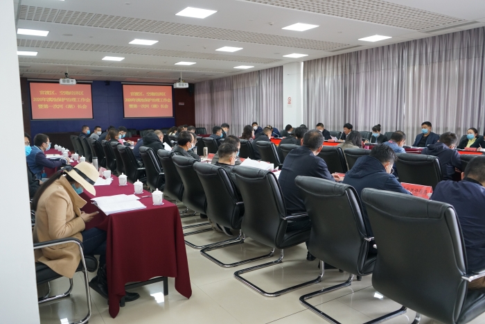 官渡區(qū)、空港經(jīng)濟(jì)區(qū)召開(kāi)2020年滇池保護(hù)治理工作會(huì)暨第一次河（湖）長(zhǎng)會(huì) (2)