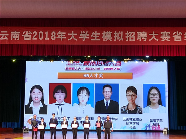 全省模擬招聘大賽獲獎(jiǎng)