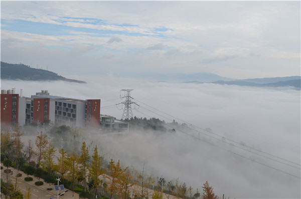 云霧上的繪水苑