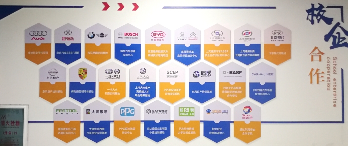 學(xué)院部分校企合作企業(yè)品牌