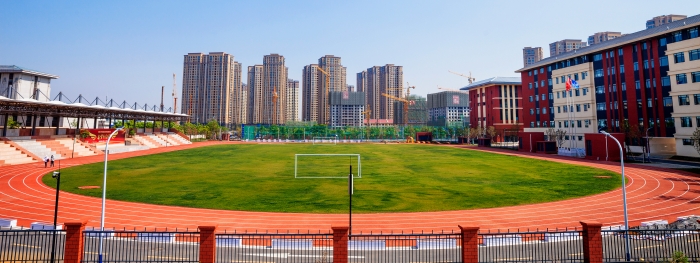 5-綠草如茵的標(biāo)準(zhǔn)化田徑運(yùn)動(dòng)場(chǎng)