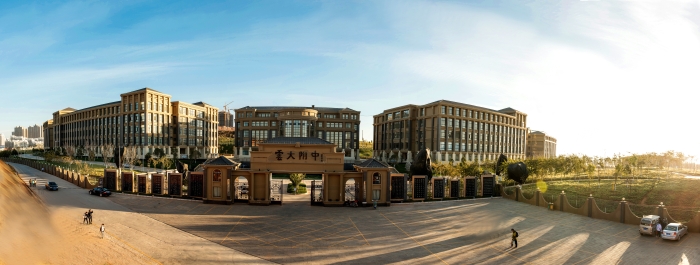 云大附中呈貢校區(qū)全景圖 云大附中呈貢校區(qū)全景圖