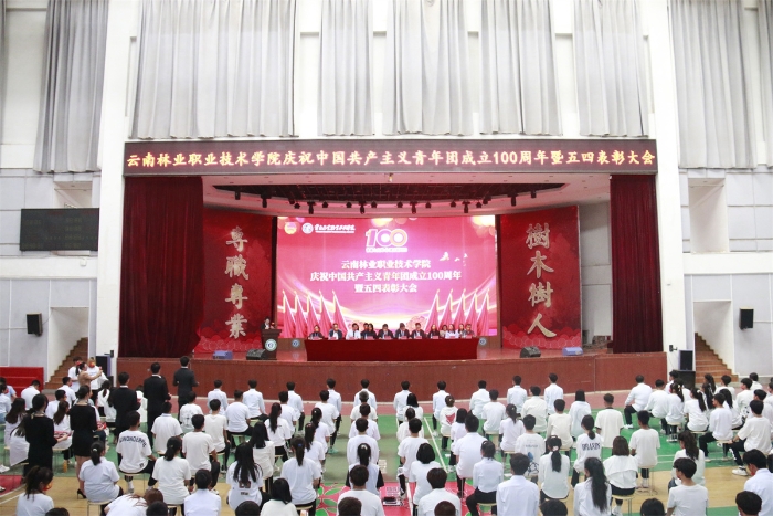 2022年，慶祝中國(guó)共產(chǎn)主義青年團(tuán)成立100周年暨五四表彰大會(huì)